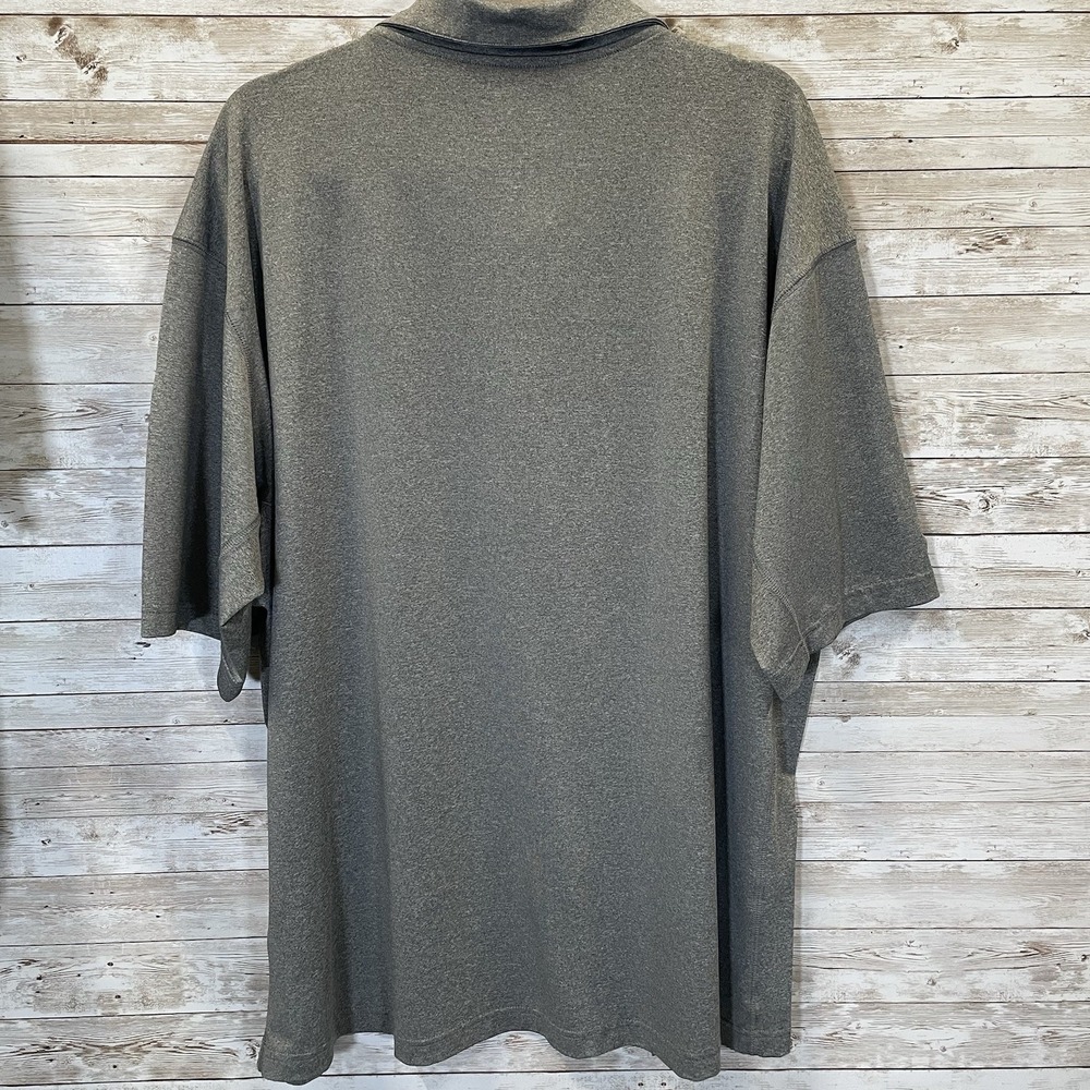 LOT of 2 Propper Mens 2XL Tactical Polo Shirt Gray Short Sleeve Collard Stretch - Picture 4 of 6